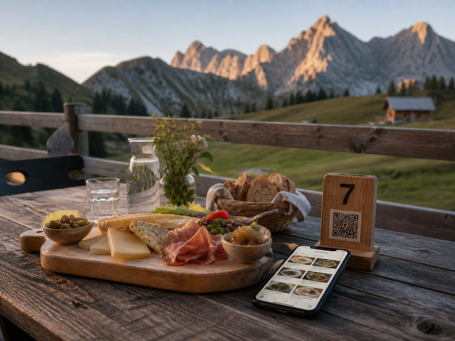 Per un ristorante o malga